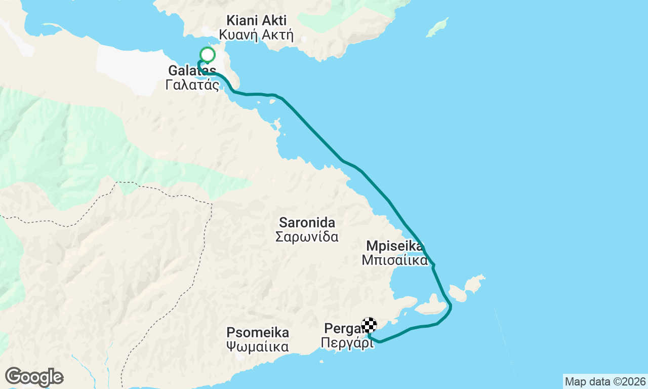 Voyage map