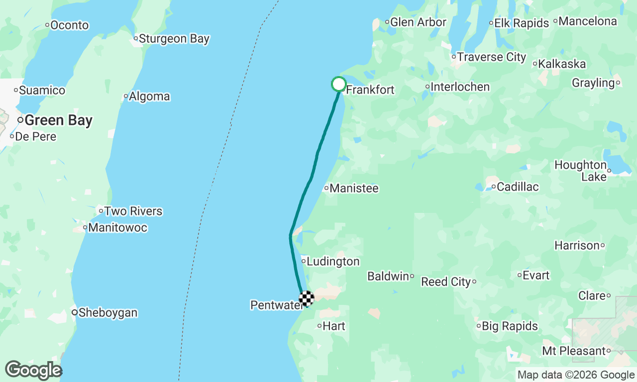 Leg 2 to Pentwater