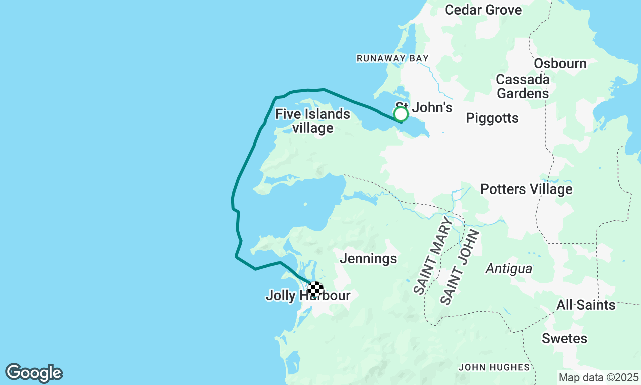 St. John’s to Jolly