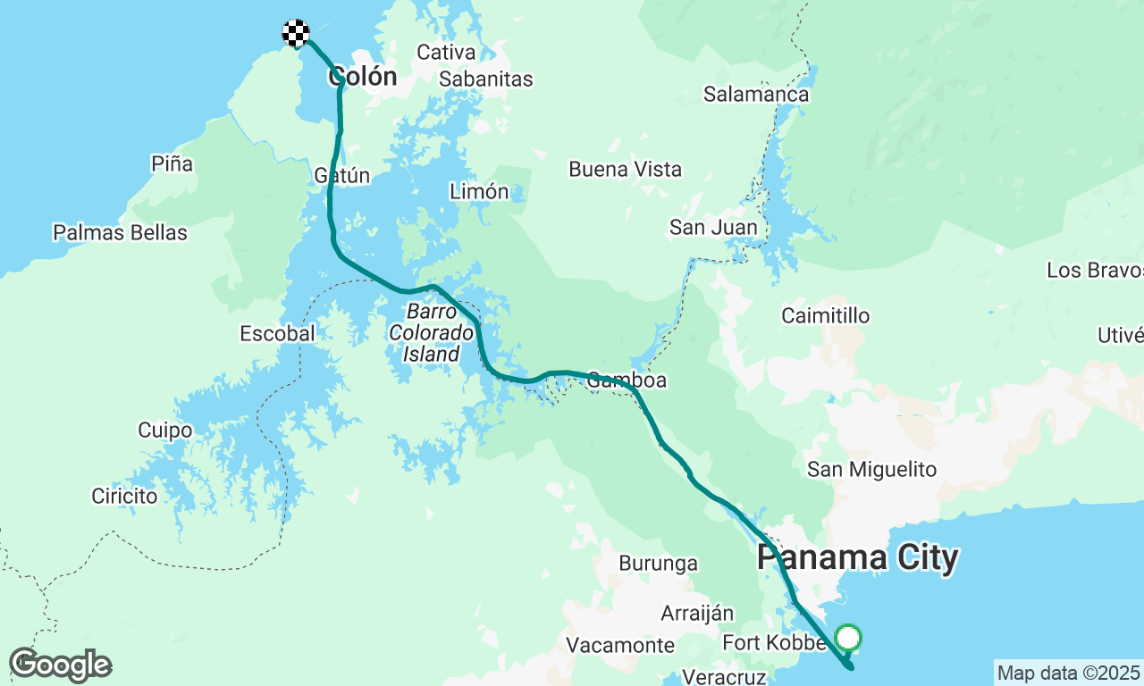 Transiting the Panama Canal