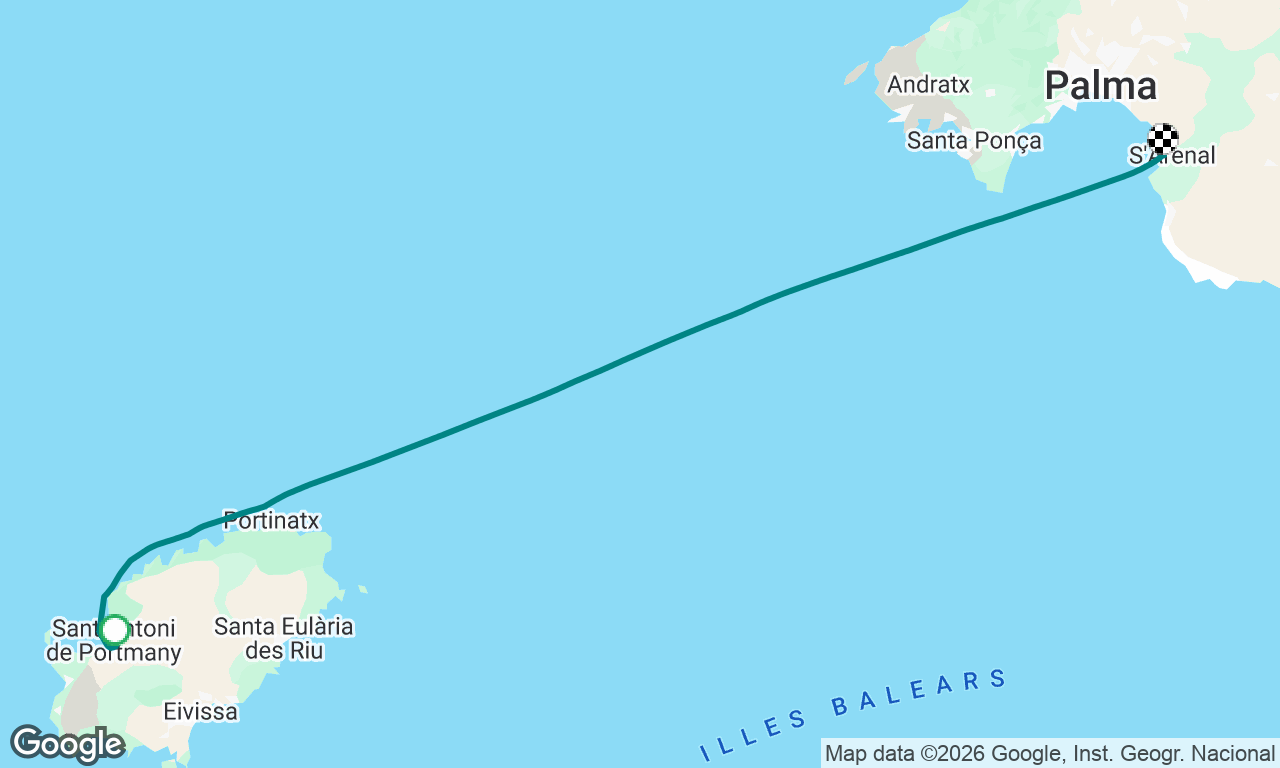 Voyage map