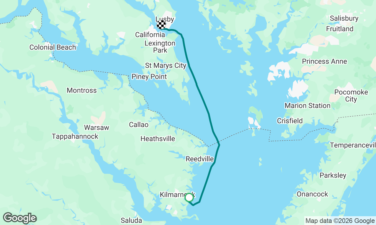 Voyage map