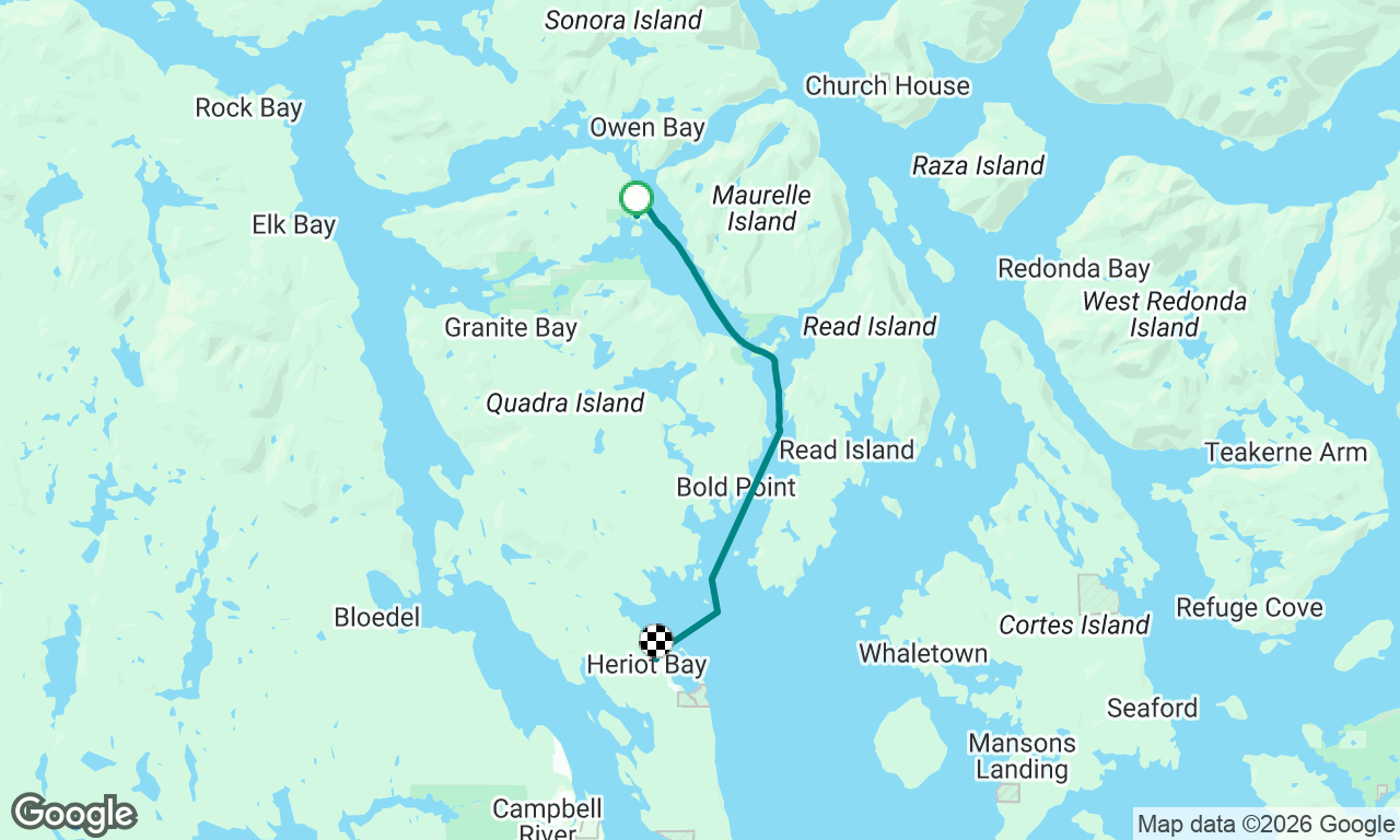 Day 5 - Octopus Islands to Heriot Bay