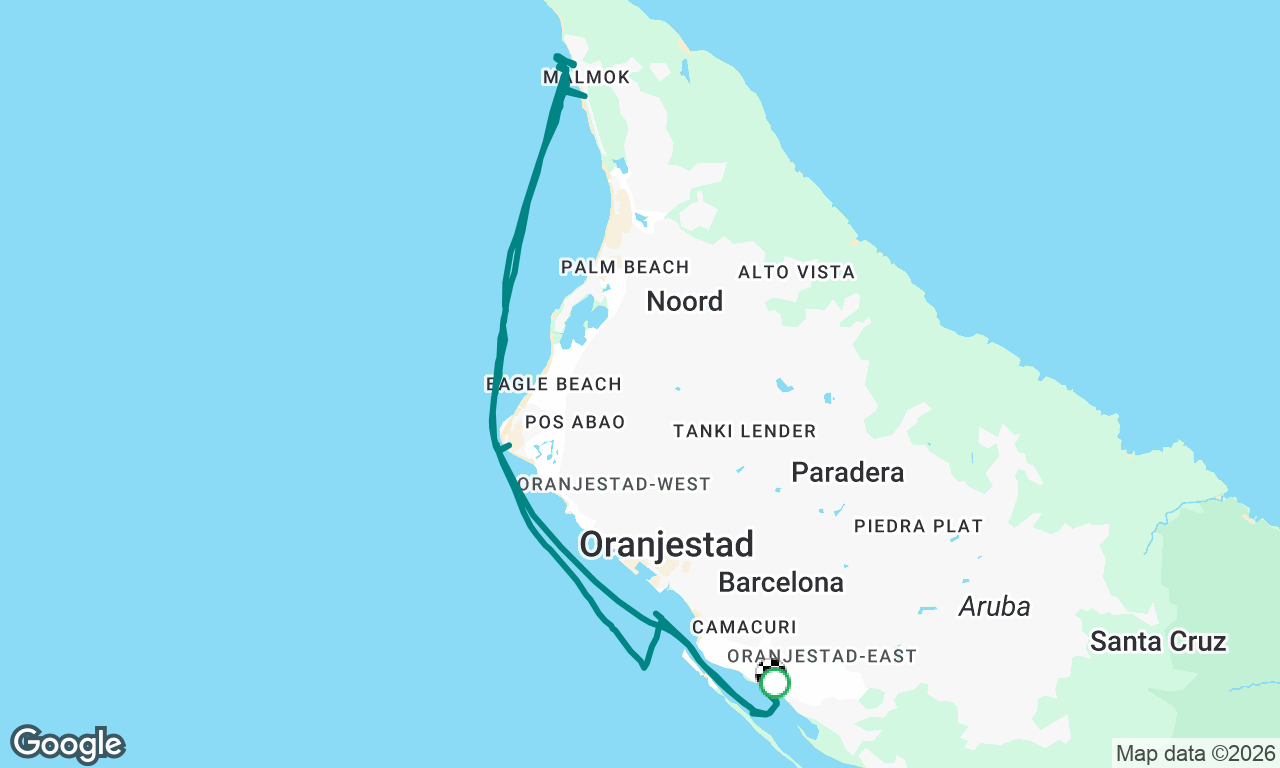 Voyage map