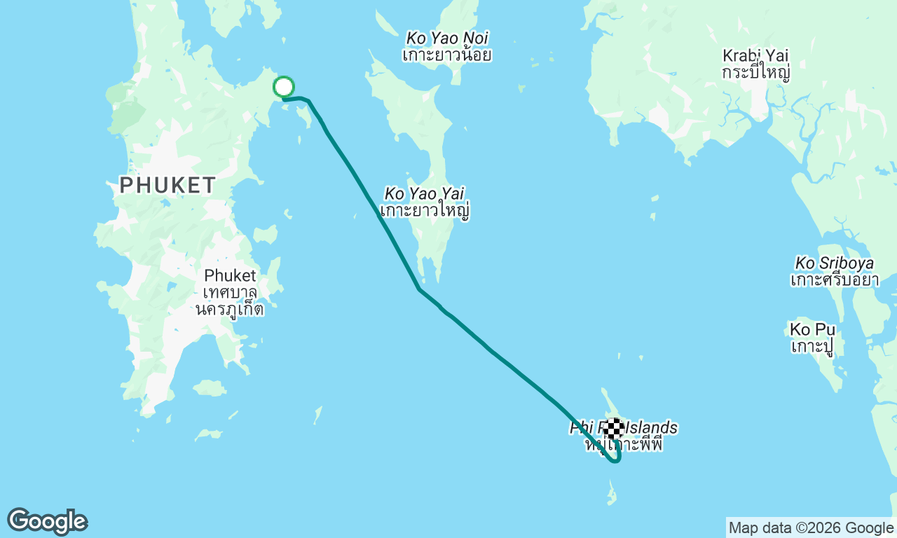 Voyage map