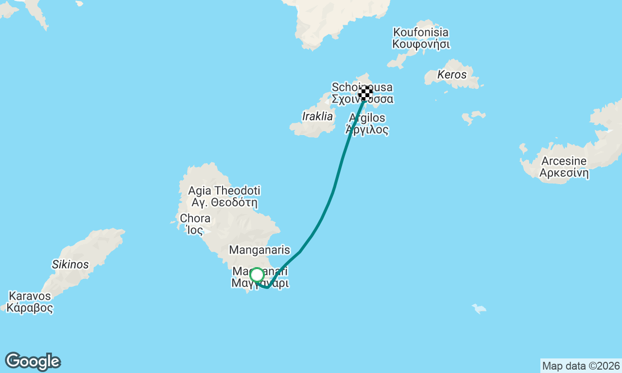 Voyage map