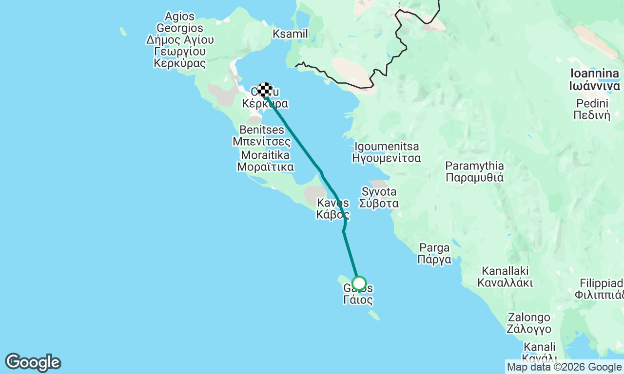Voyage map