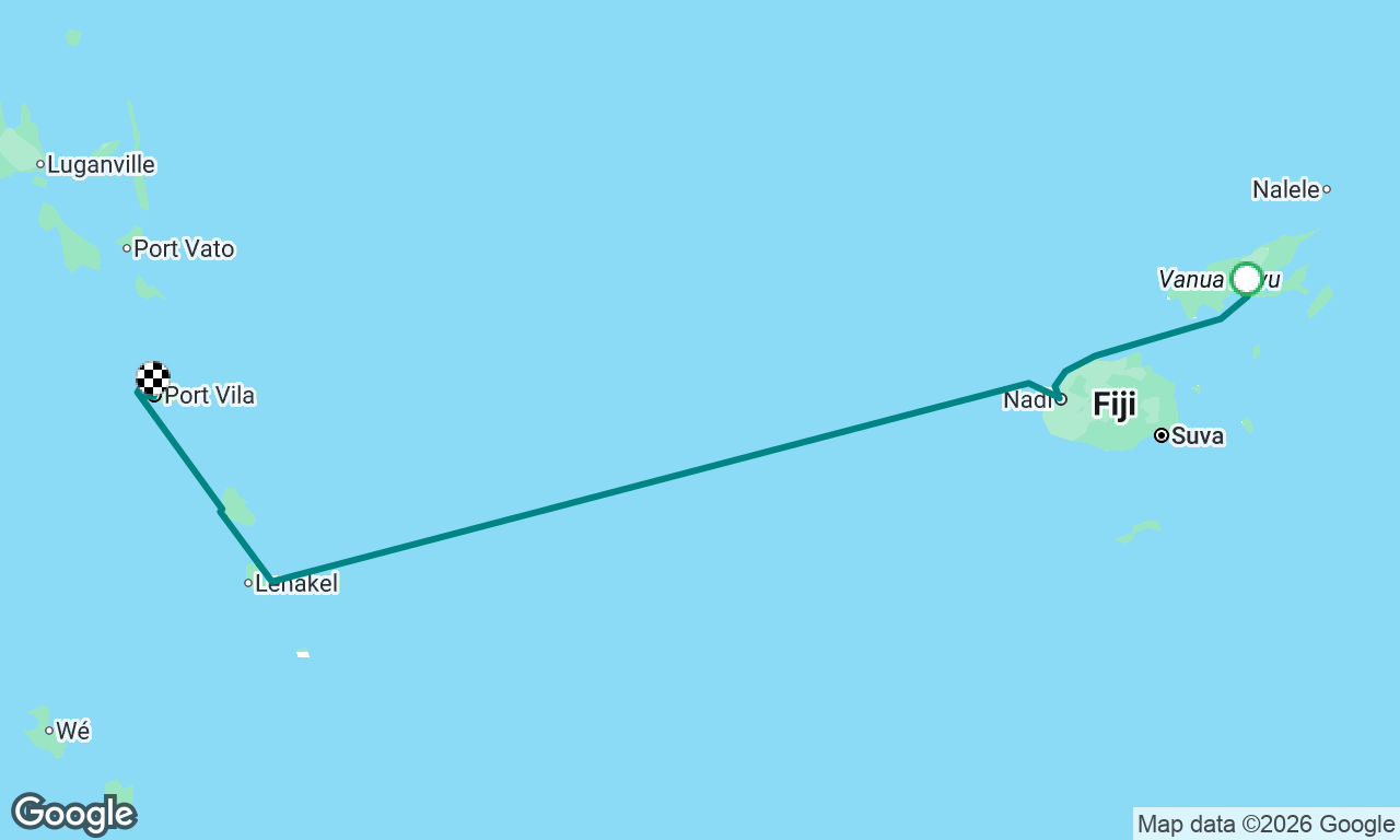Voyage map