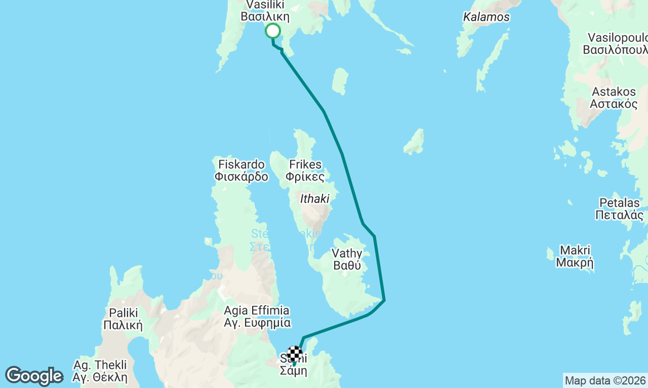 Voyage map