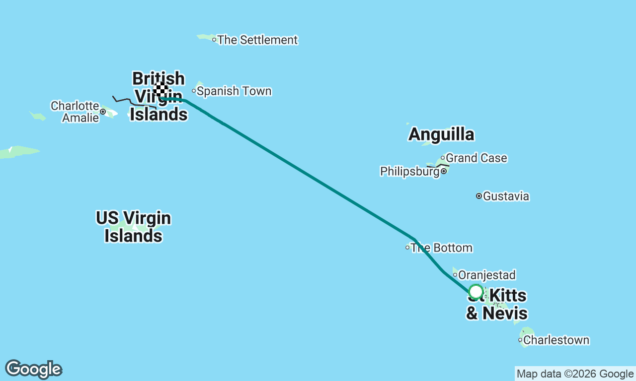 Voyage map