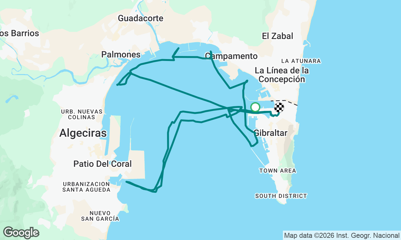 Voyage map