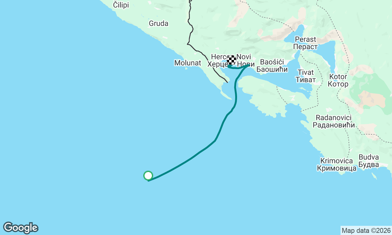 Voyage map