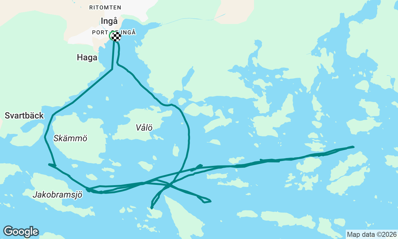 Voyage map