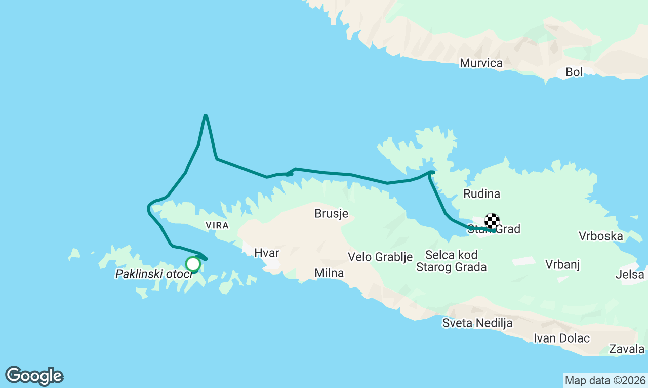 Voyage map