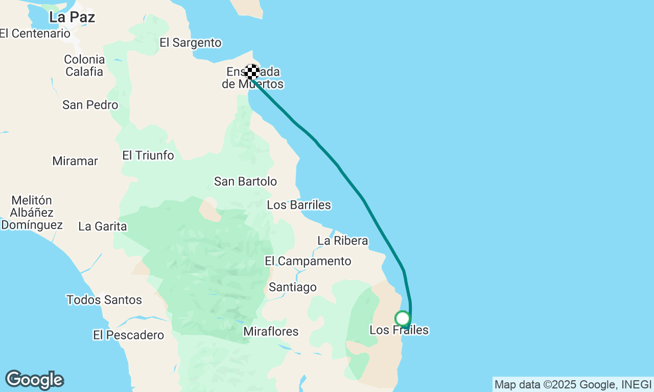 Frailes-Bahia de los Muertos 