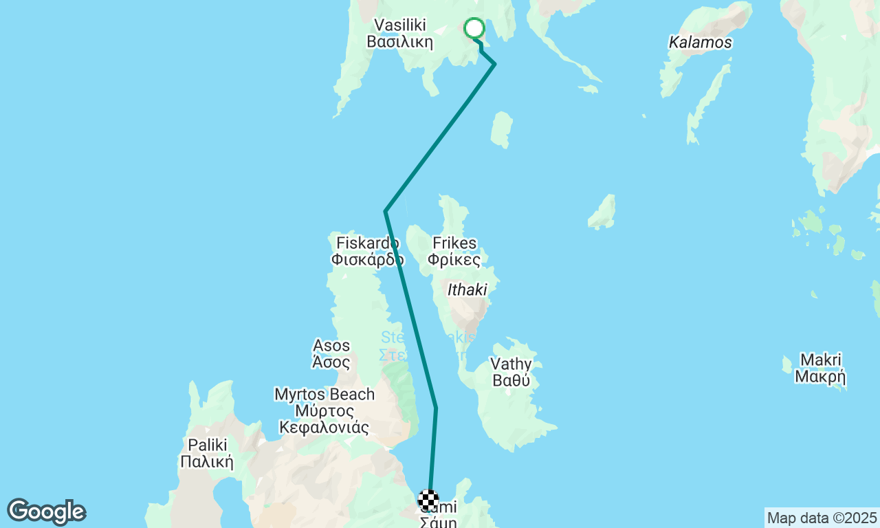 Sailing With Friends in Lefkada Region 