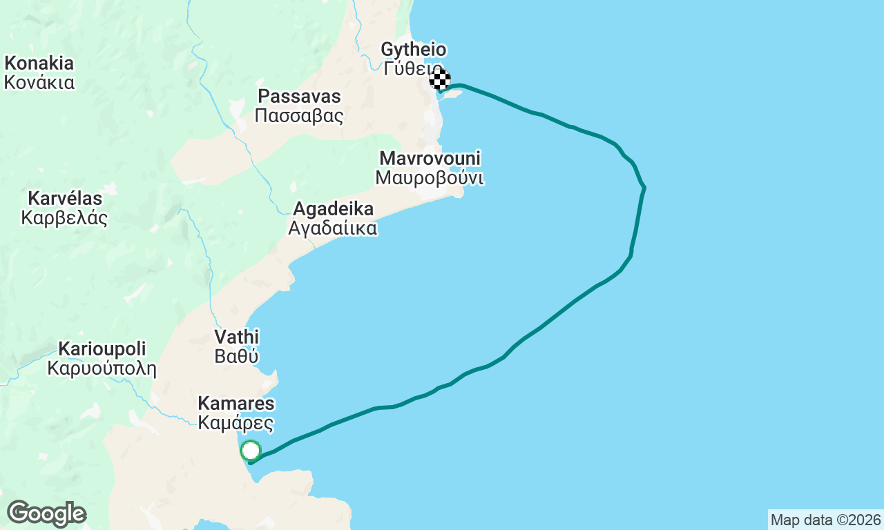 Voyage map
