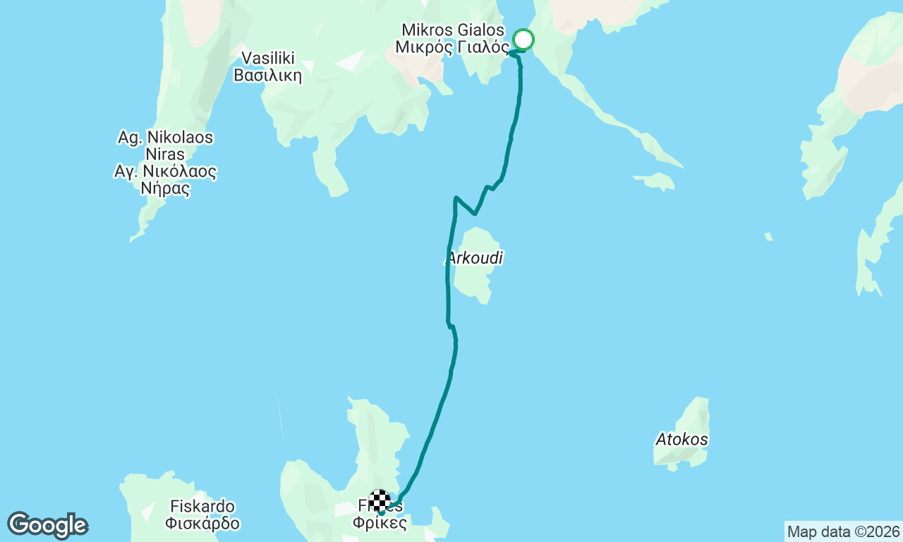 Voyage map