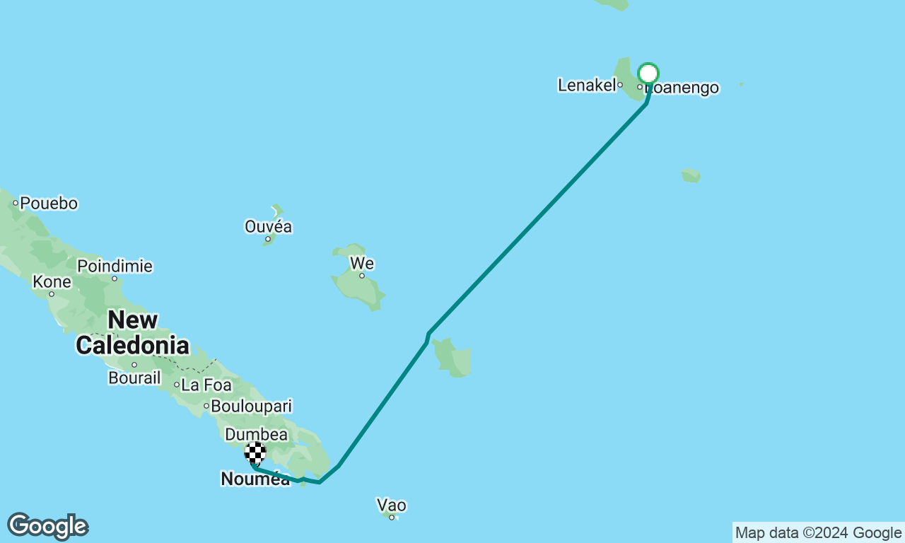 Tanna to Noumea