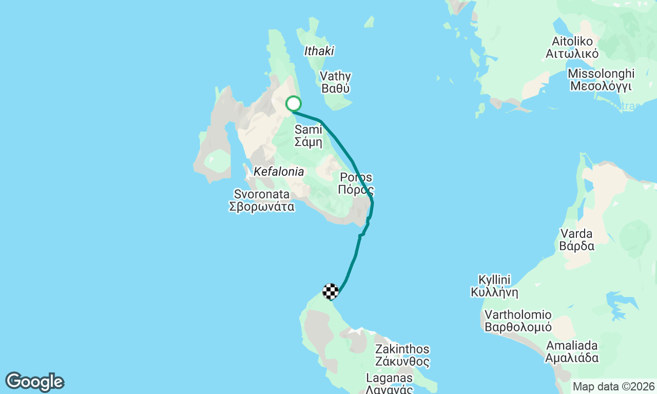 Voyage map