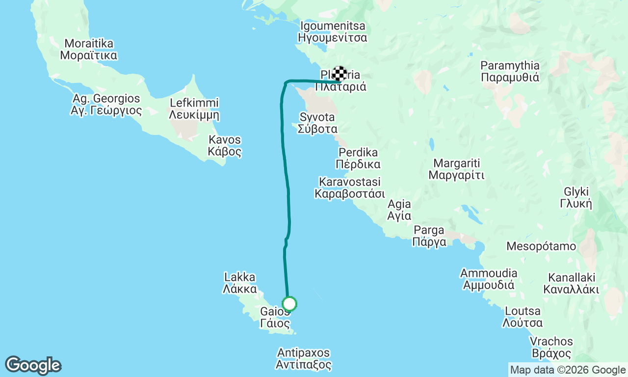 Voyage map