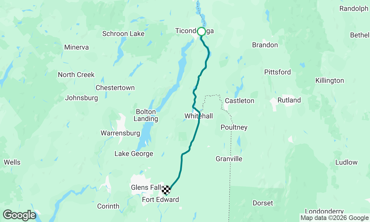 Voyage map