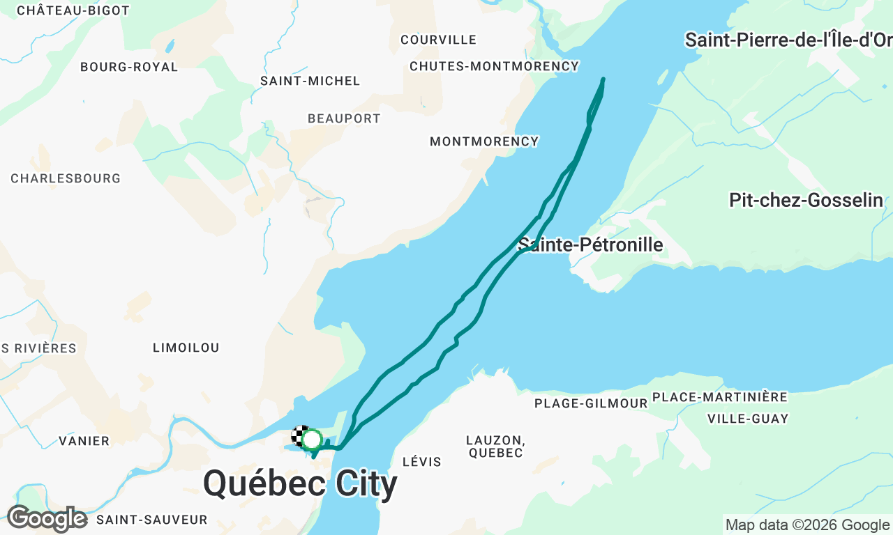 Voyage map
