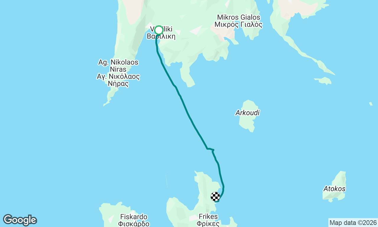 Voyage map