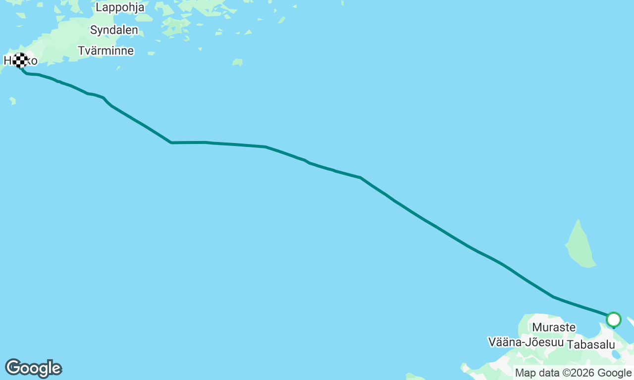 Voyage map