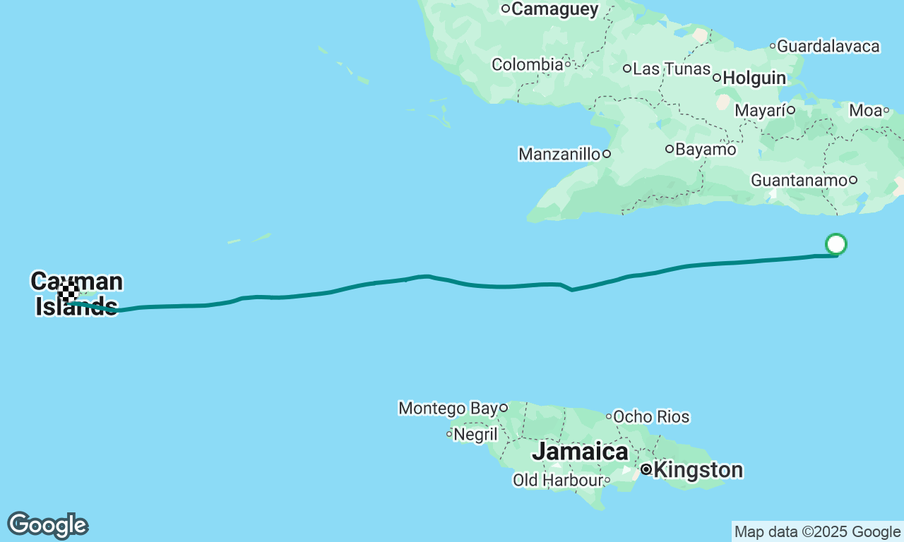 To the Cayman Islands 