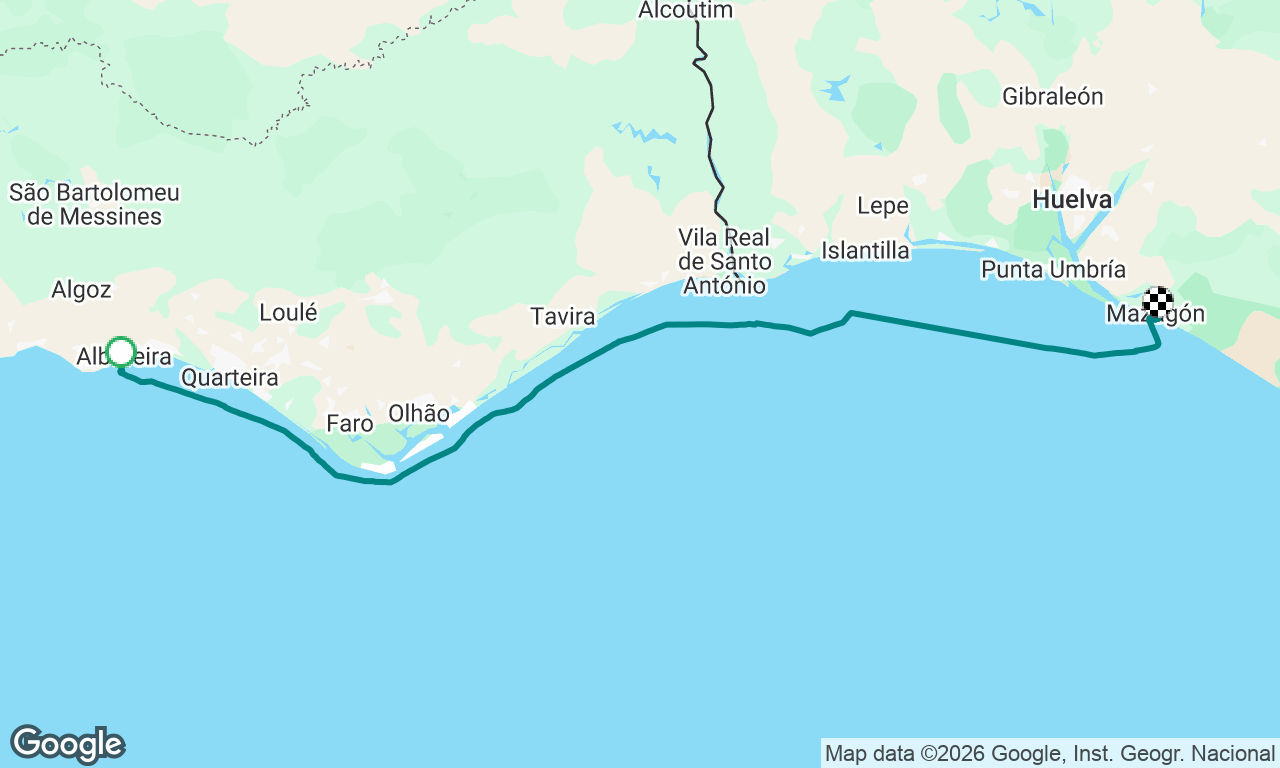 Voyage map