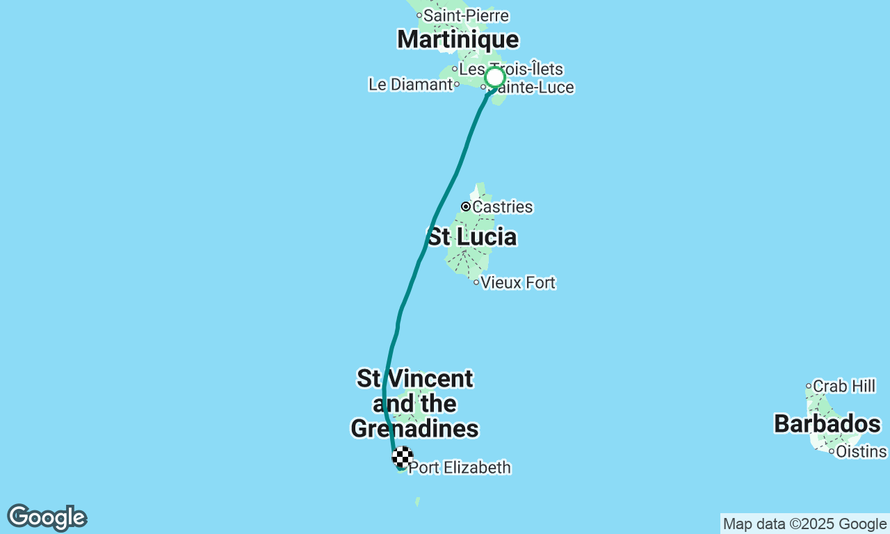 Martinique to Bequia