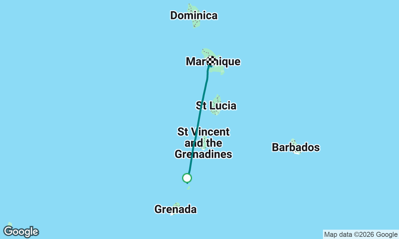 Voyage map