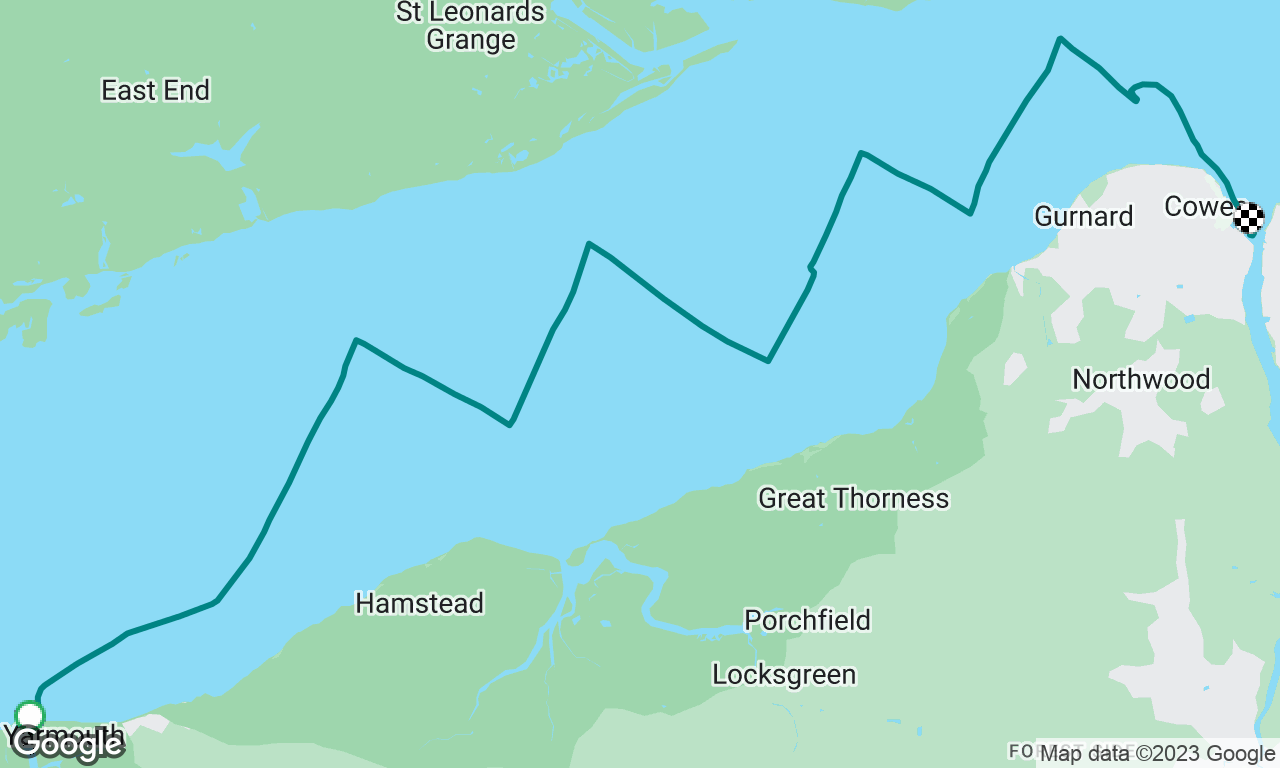 Solent 2023 Yarmouth to Cowes