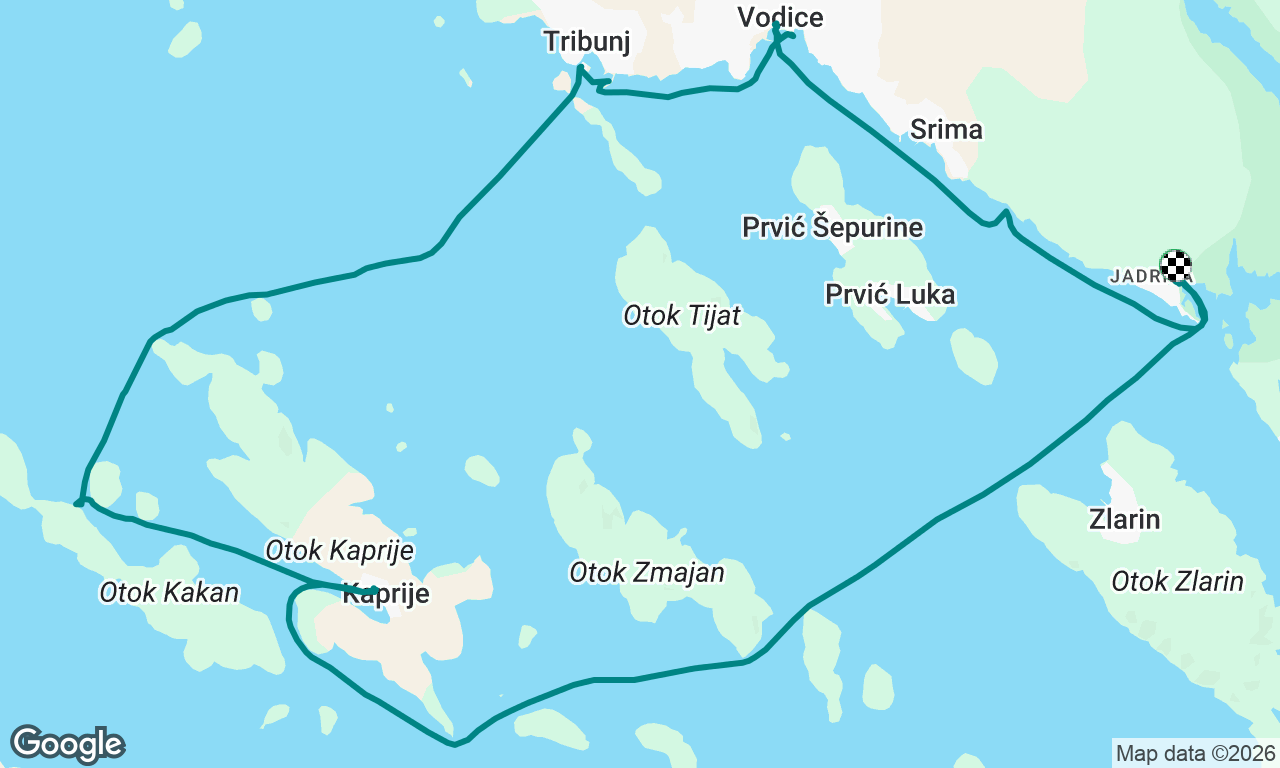 Voyage map