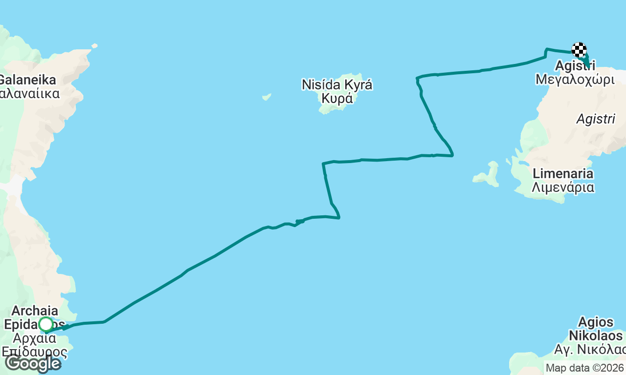 Voyage map