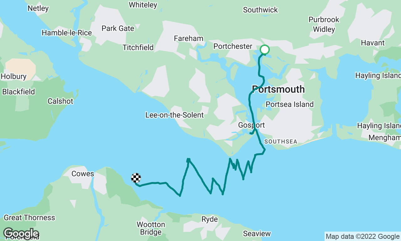 Trip to Isle of Wight on Menai III 