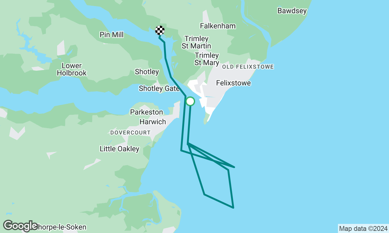 Felixtowe Regatta - 1st day, 2nd race
