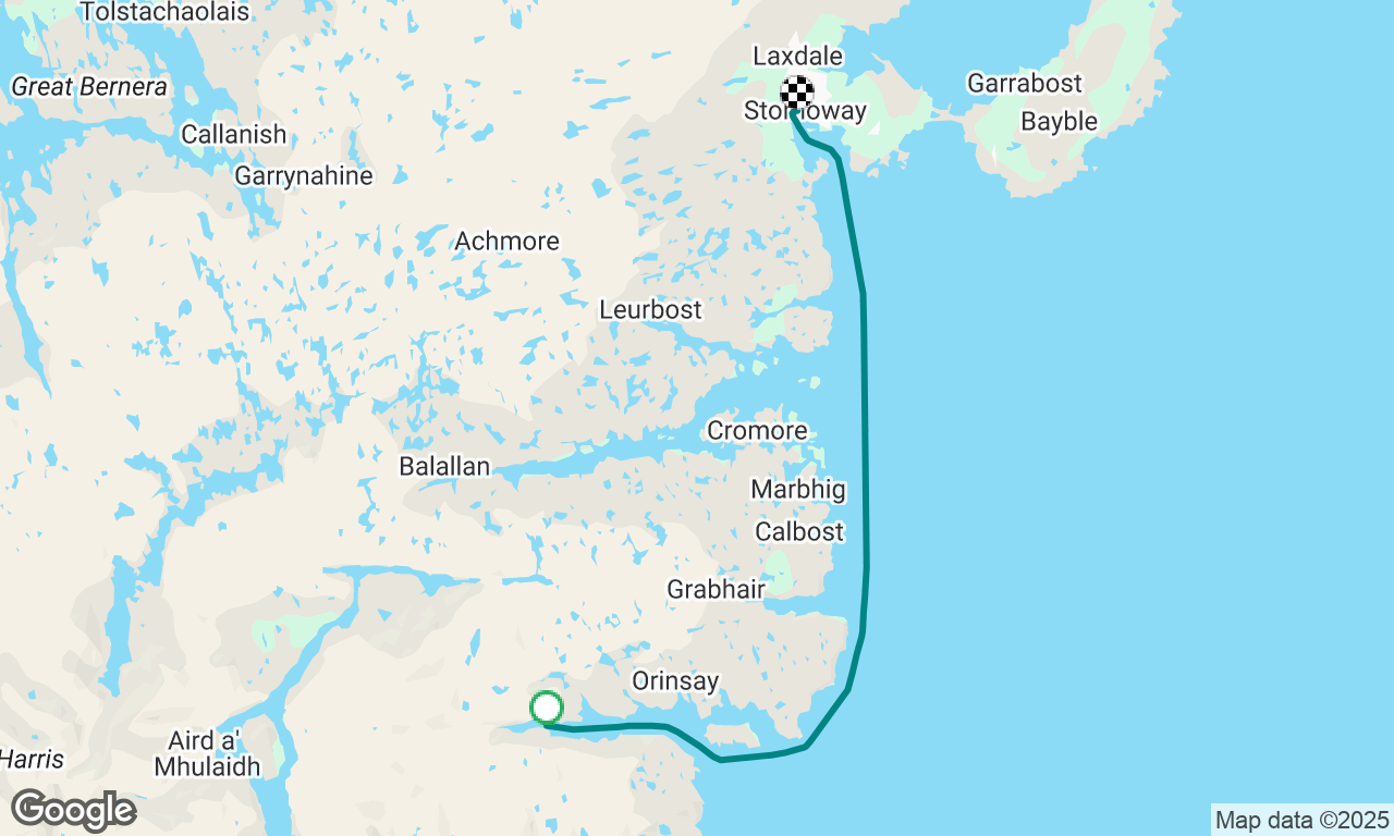 Loch Shell to Stornoway
