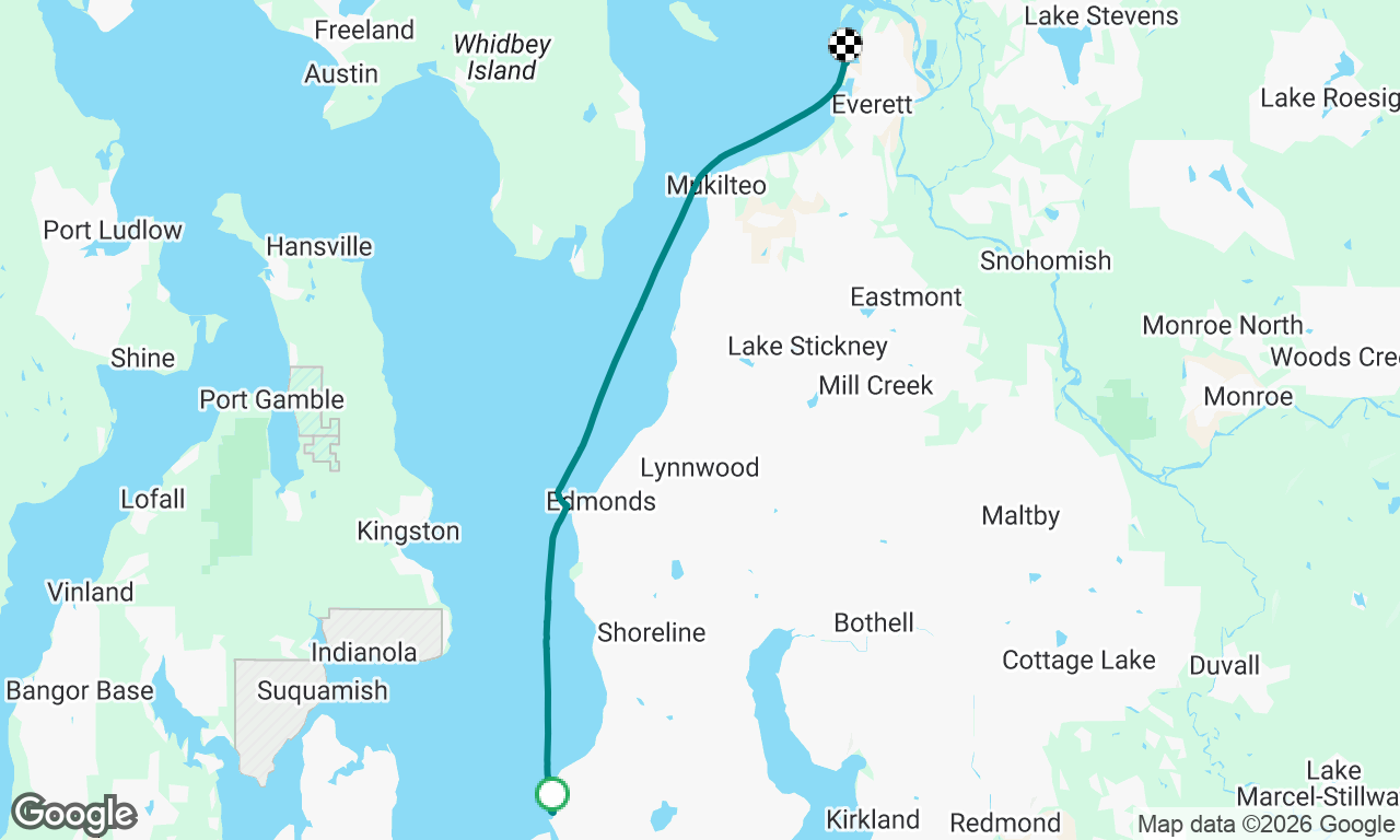 Voyage map
