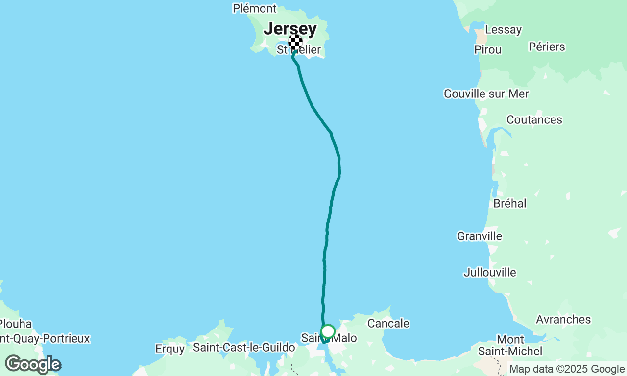 St Malo to Jersey