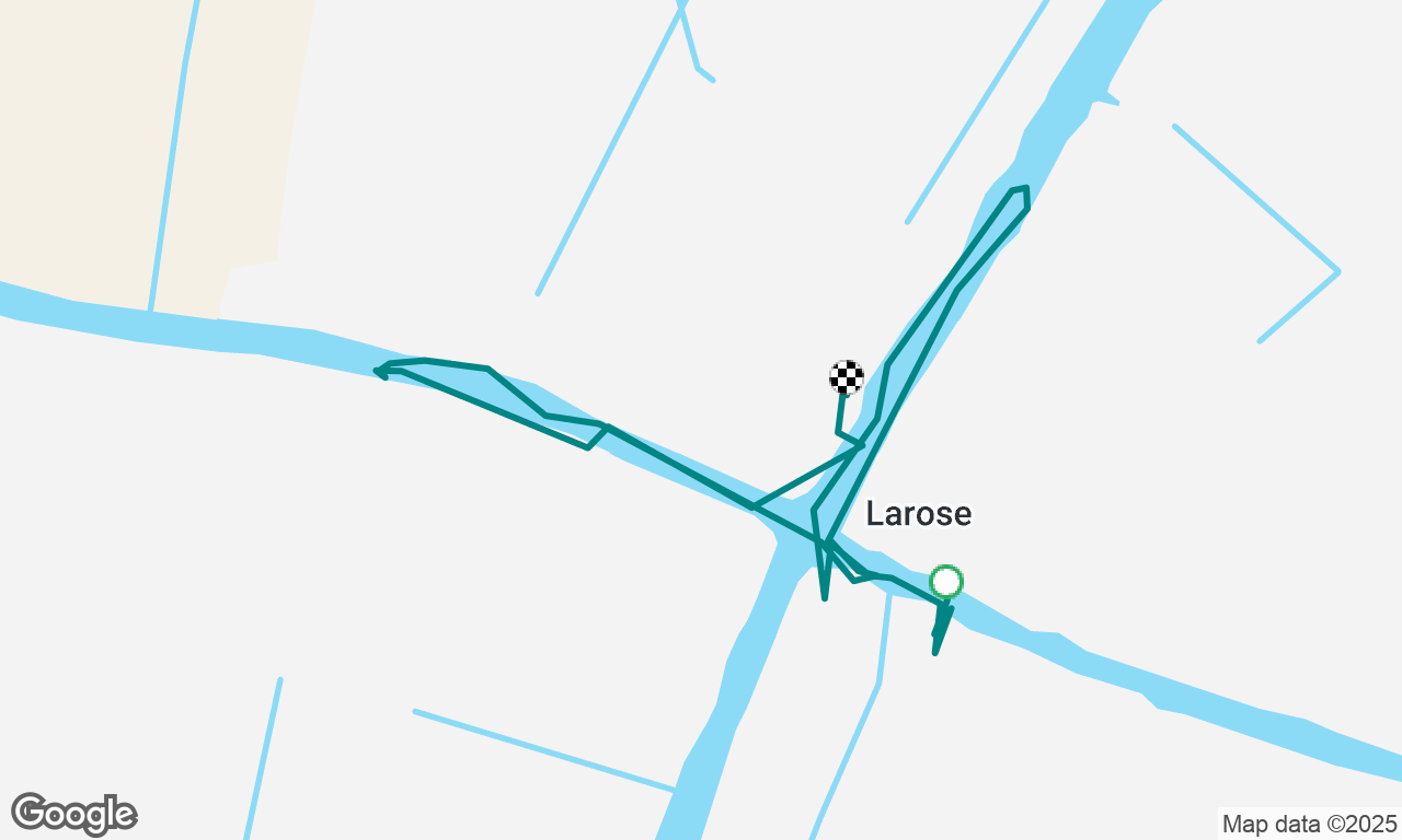 Larose Lock to ICW tie 