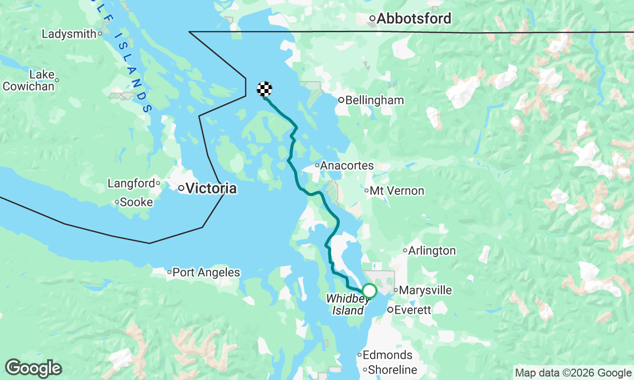 Voyage map