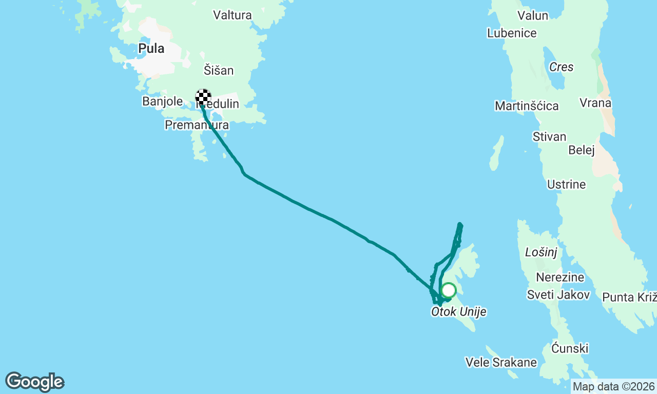 Voyage map