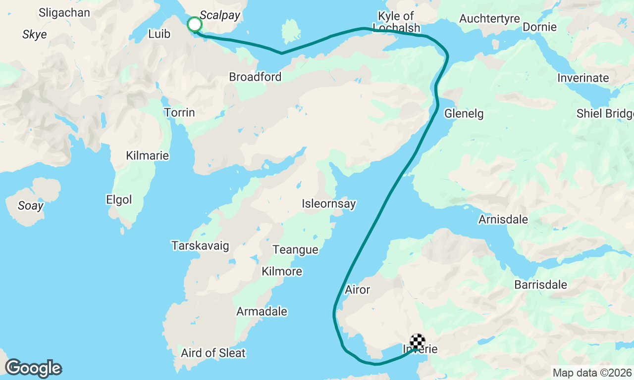 Scalpay to Inverie