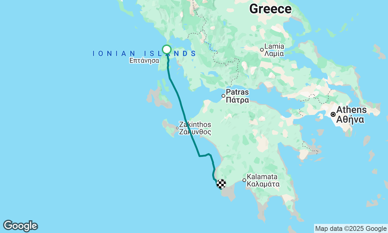 Delivery Lefkas - Kavala day #1