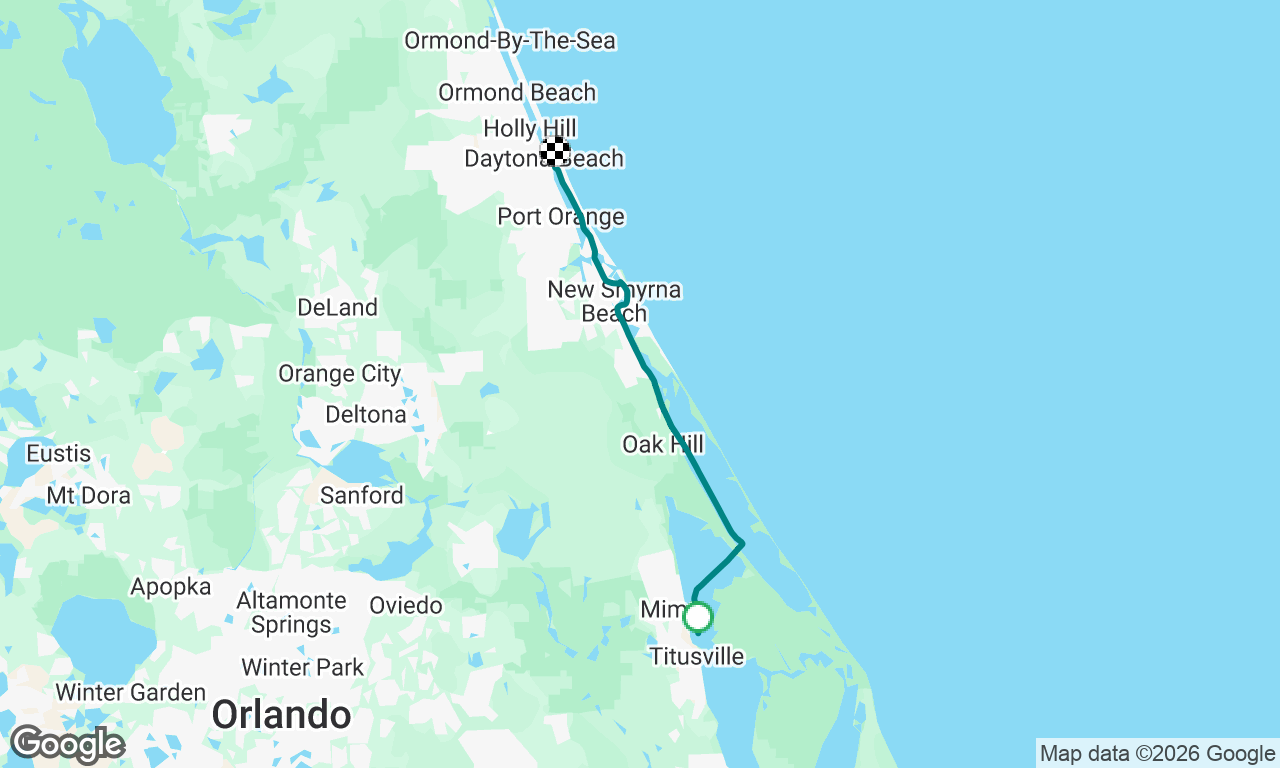 Daytona Beach, well I never