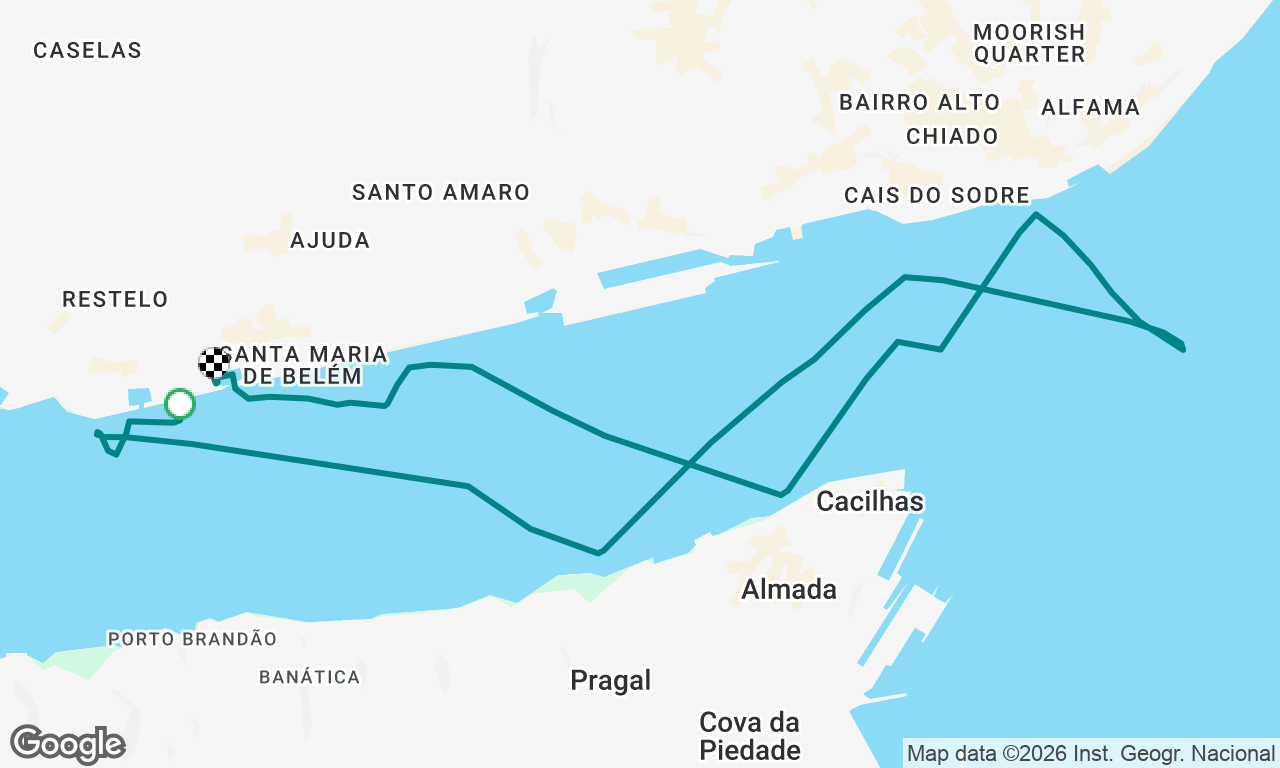 Voyage map