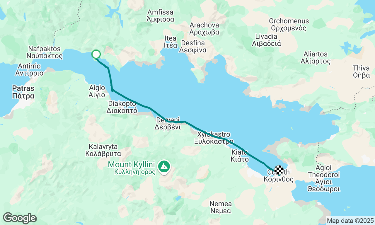 Bonous Miles Flotila 
Leg 3
Trizonia to Korinthos