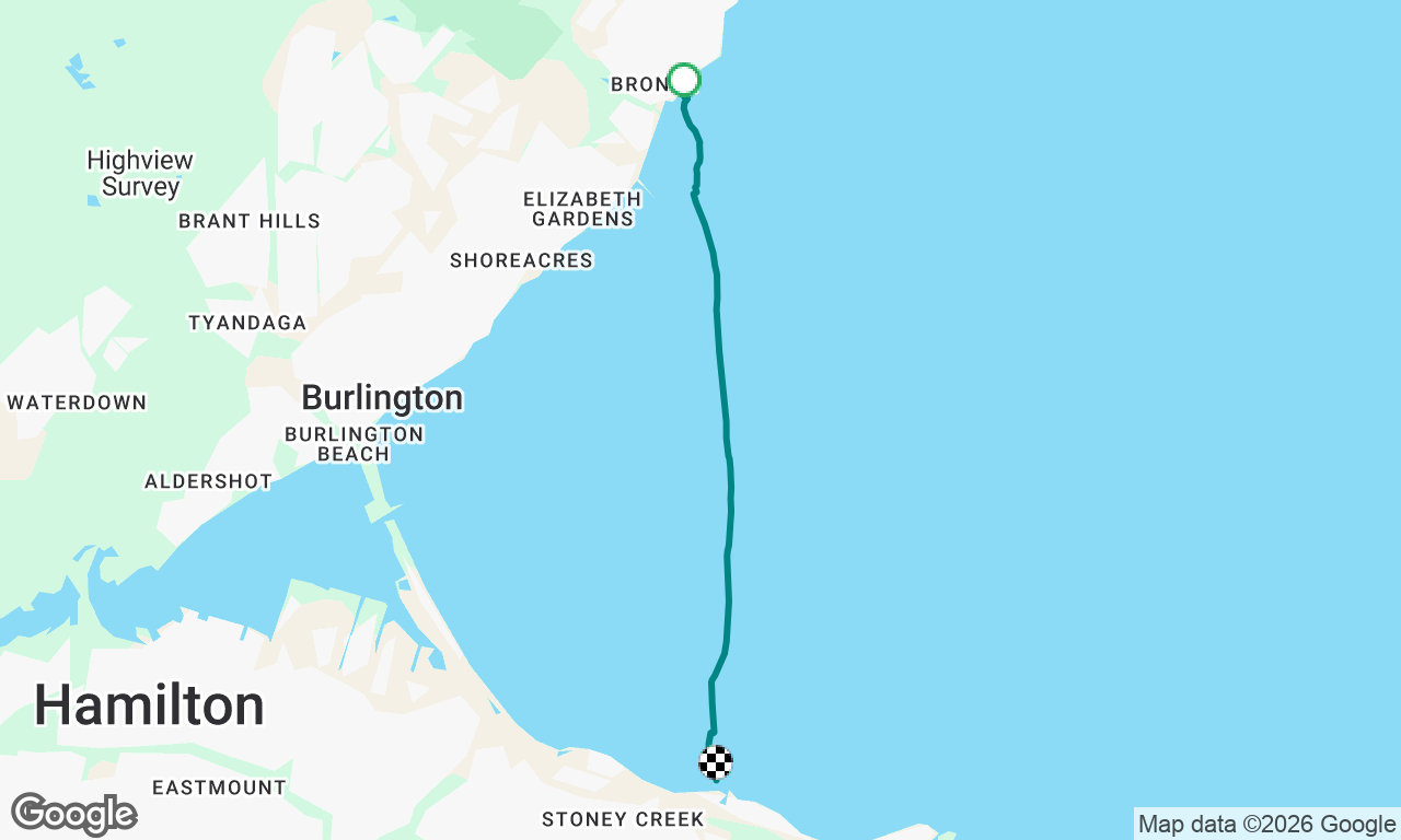 Voyage map